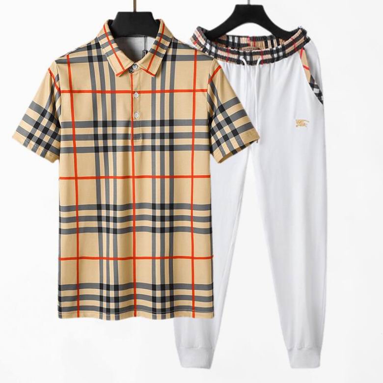 men Burberry suits set-051